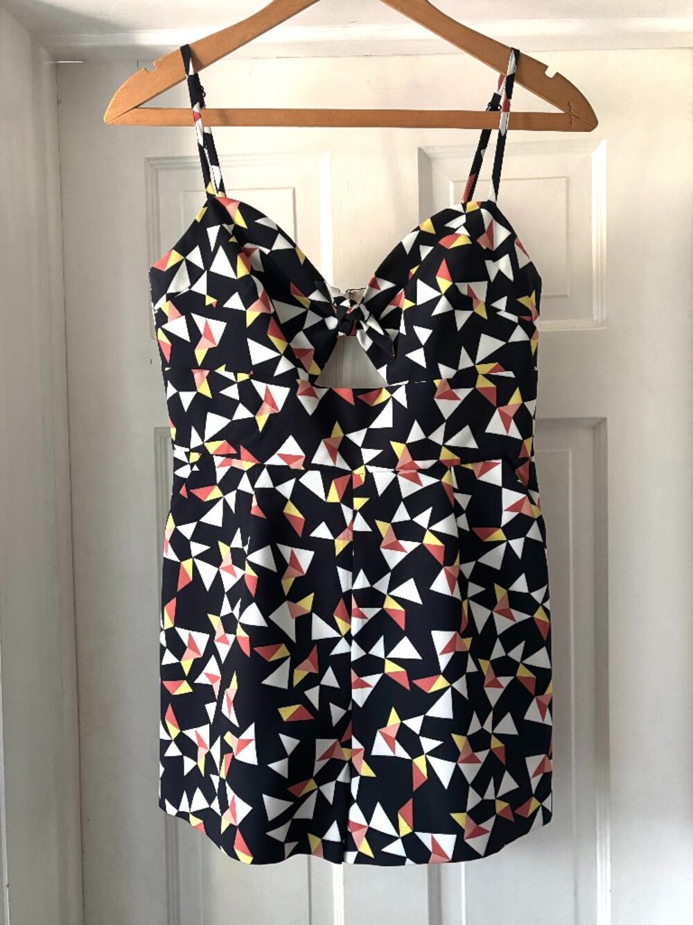 Anthropologie Yumi Kim Truth or Dare Romper in Trifecta NWOT Size M